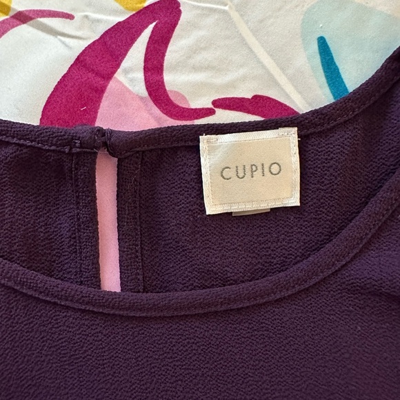 Cupio top with ruffles ~ EUC ~ - Picture 4 of 4